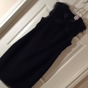 Ashley Graham Black Lace Dress